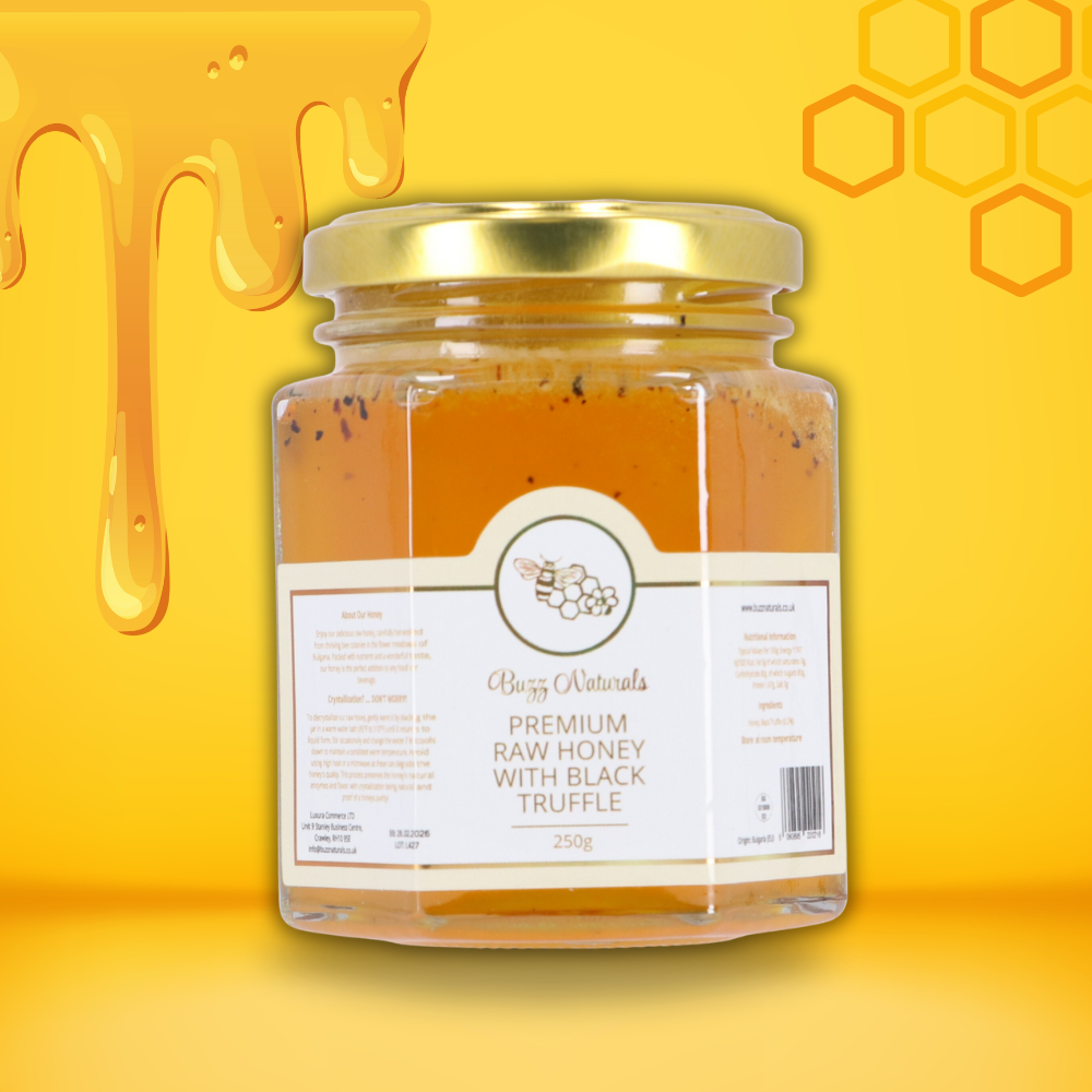 Buzz Natural's Raw Black Truffle Honey 250g