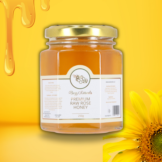 Raw Rose Honey 250g