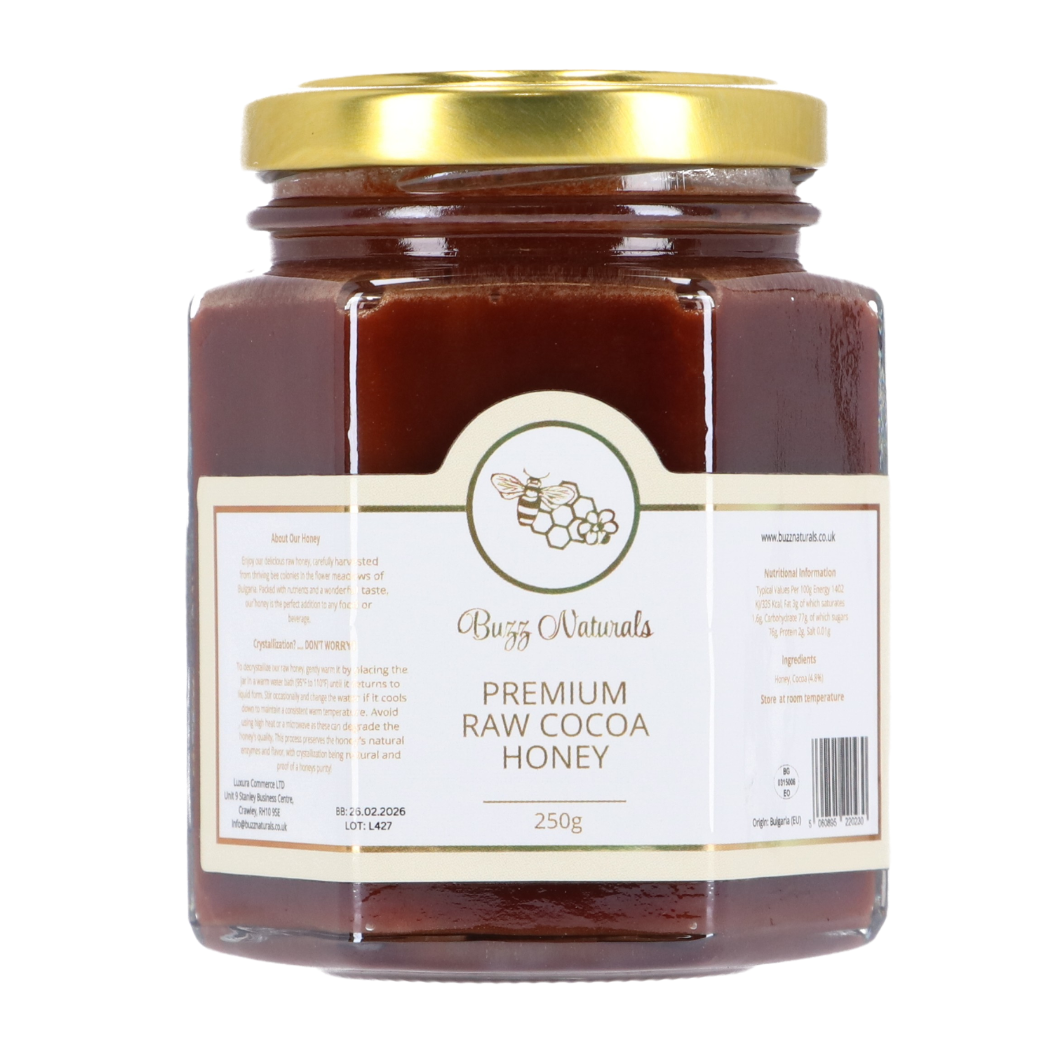 Raw Cocoa Honey – 250g