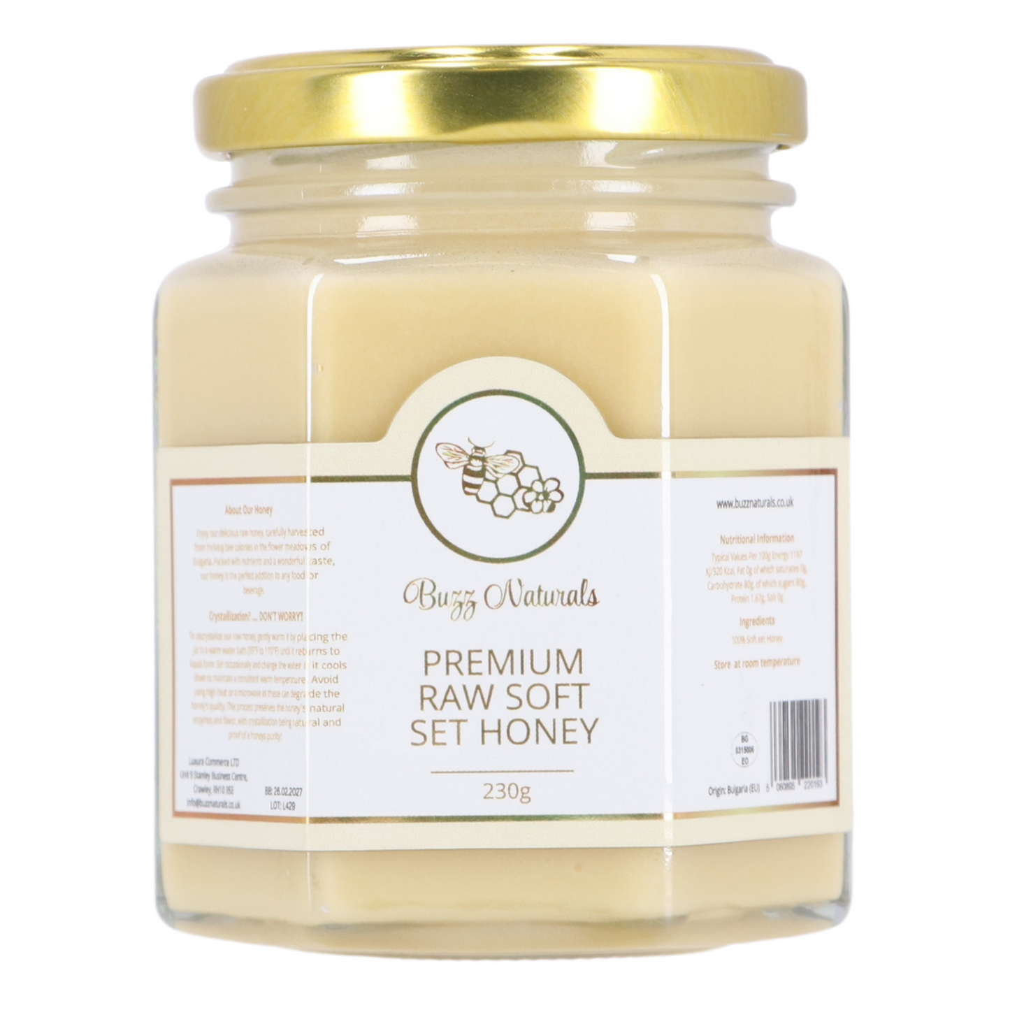 Raw Soft Set Honey 230g