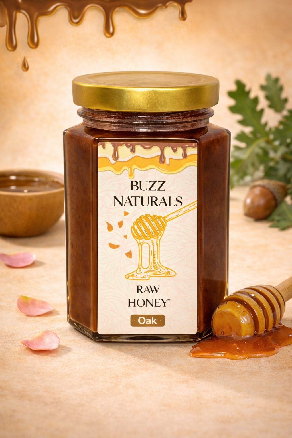 Raw Oak Honey 250g