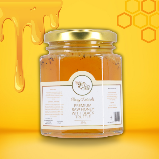 Buzz Natural's Raw Black Truffle Honey 250g